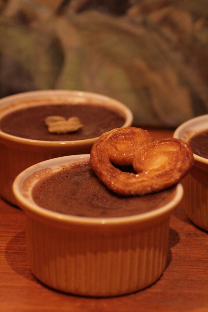 Crème aux oeufs au chocolat/Cardamone