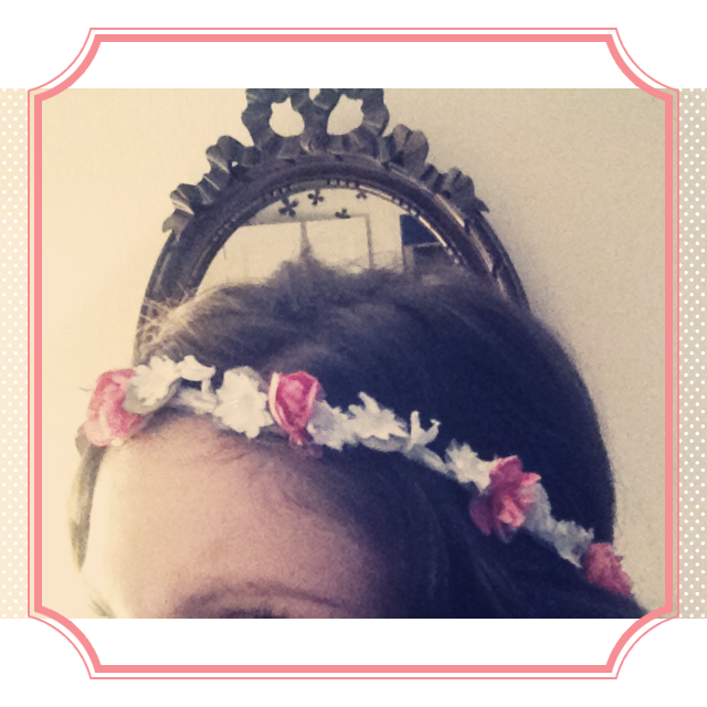 Headband fleuri