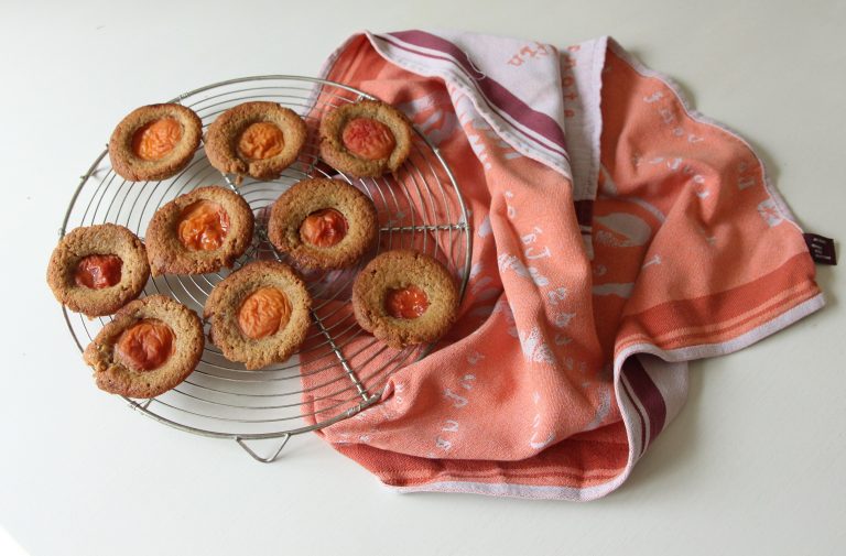 Gâteaux mignons aux abricots